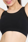 Zelocity Easy Movement Sports Bra With Removable Padding - Tap Shoe — thumbnail 5